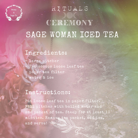 Honey & Sage Co. Iced Tea Recipe