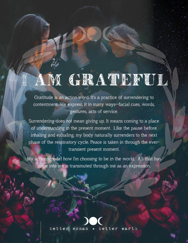 I AM Grateful--Honey & Sage Co. 