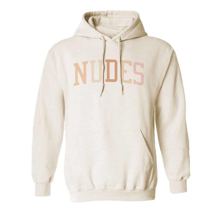 nude color sweatshirt