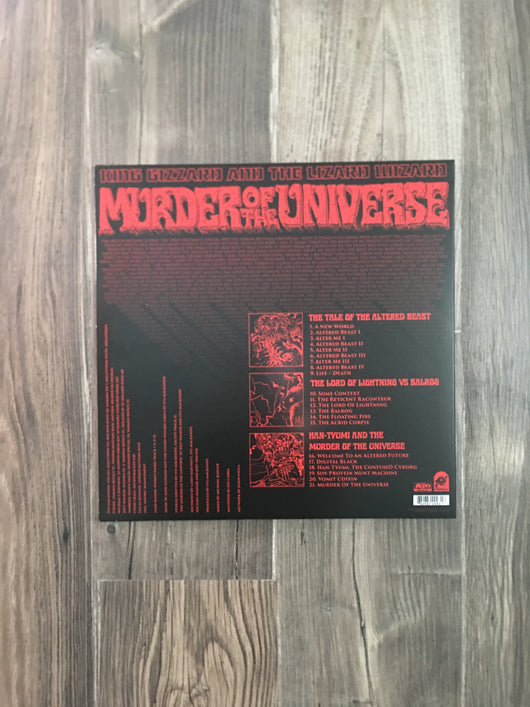 Murder Of The Universe Lp By King Gizzard And The Lizard Wizard