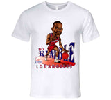 Bo Kimble Los Angeles Basketball Retro Caricature T Shirt