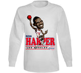 Ron Harper Los Angeles Basketball Retro Caricature T Shirt