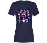 USA Basketball Team Retro Caricature T Shirt