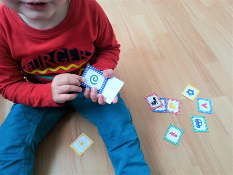 jeu avec des images à imprimer tête de coucou