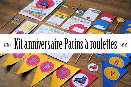 Anniversaire Patins A Roulettes Kit De Decoration A Imprimer Theme Soy Luna Tete De Coucou