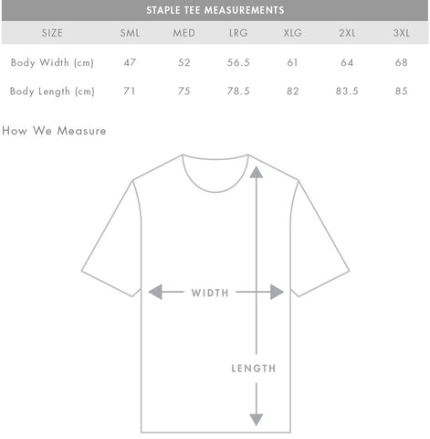 Size Charts | Manflower Co