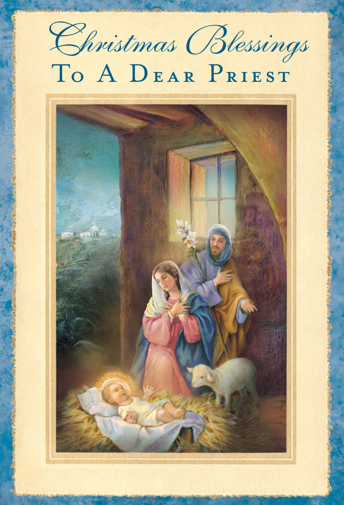 Christmas Card-To A Dear Priest – National Shrine of St. Dymphna