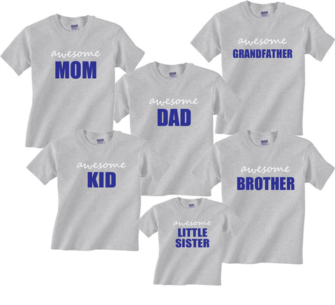 Family Matching Shirts  T-Shirts for Whole Family Fun 