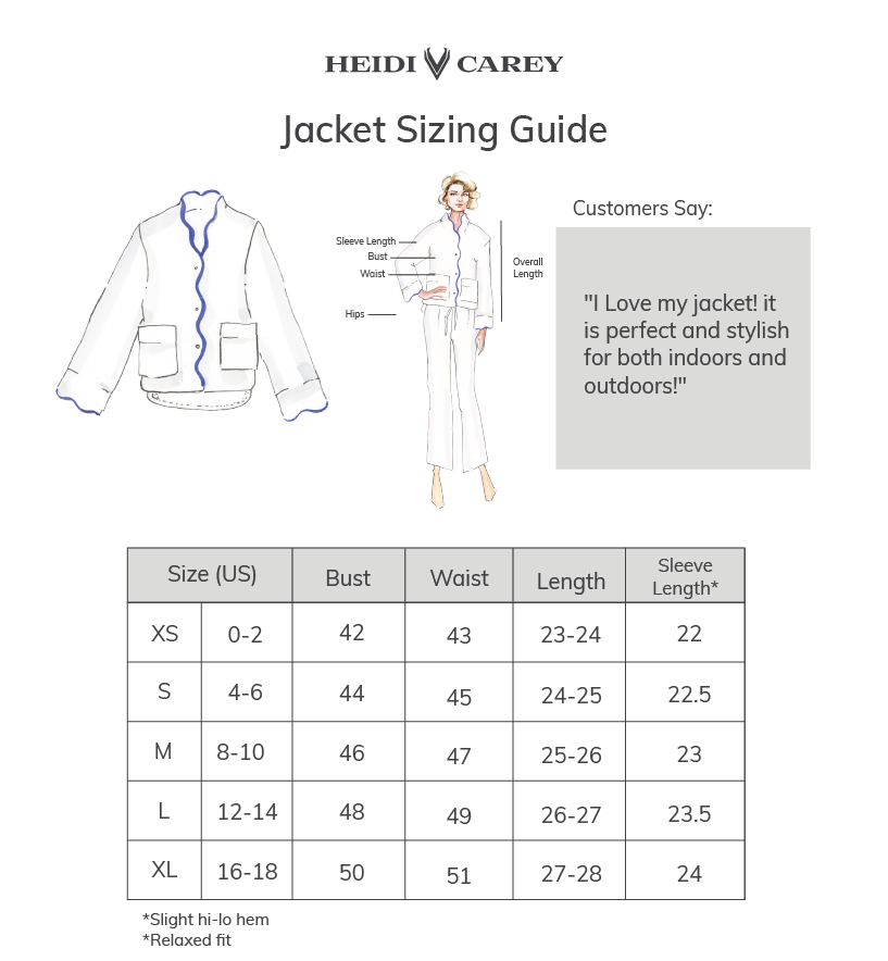 Fleece Lined Robes Sizing Guide