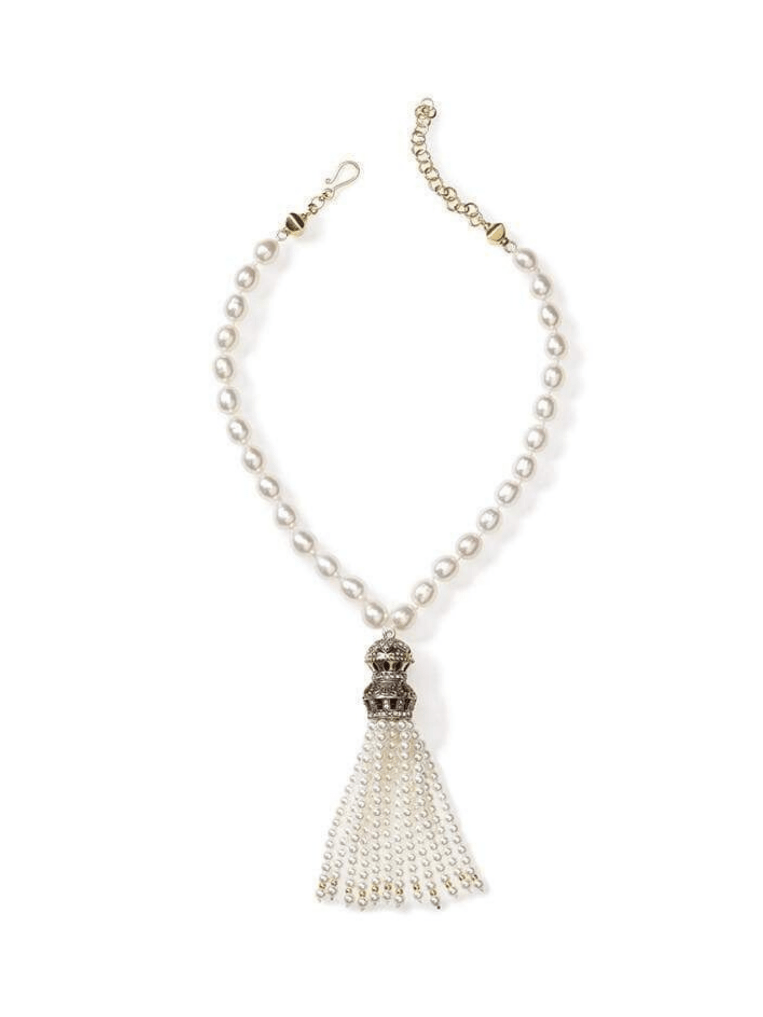 Freshwater Pearl Necklace with Turkish Tassel – Heidi Carey