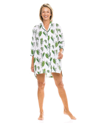 Lily Of the Valley Print Washable Silk Pajamas Set – Fleur Feels