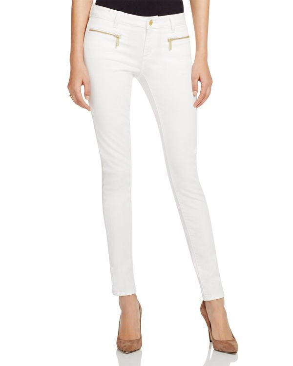 Michael Kors White Skinny Jeans, Womens 
