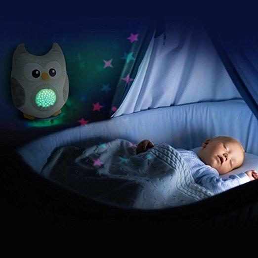 Soothing Sleep Owl - With Starlight Projector Light Lullabies Music Sound - Bubzi