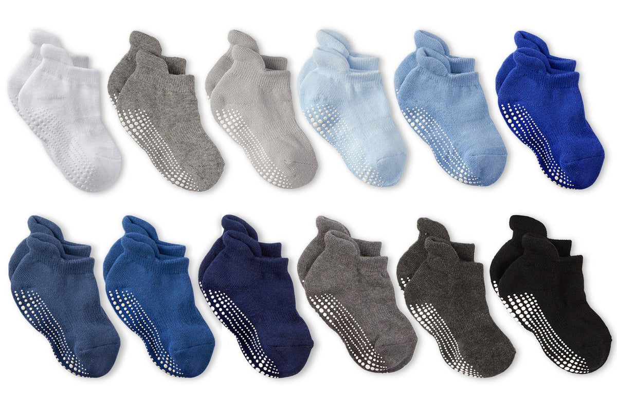Non-Slip Ankle Socks for Babies, Toddlers & Kids | LA Active