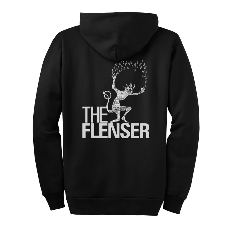 The Flenser Apparel Flenser "Logo" Zip Hoodie (pre-order)