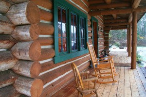 Log Home Staining Preparation What To Do Mountain Home