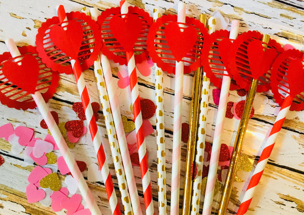 Valentine decor, Red-Lettermix Studio