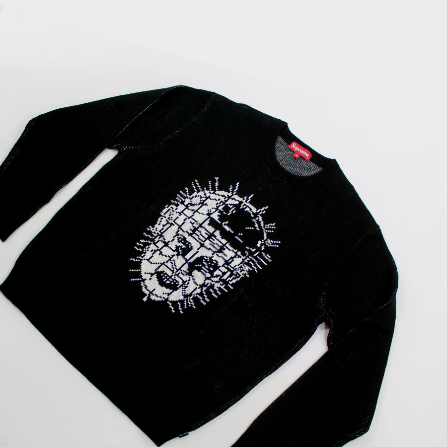 SUPREME, Grey Hellraiser Crewneck Sz. M and L | Supreme sweater