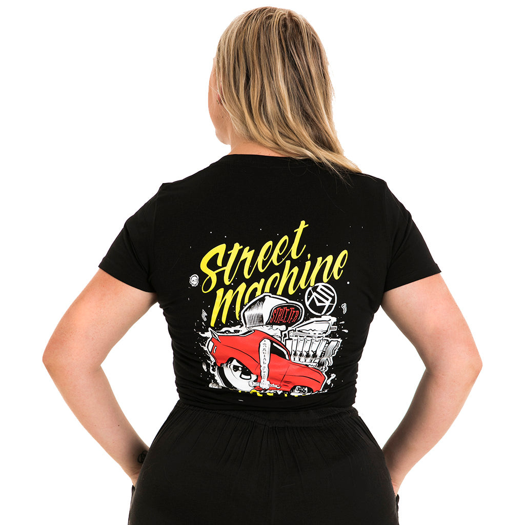 Download Street Machine Women's Big-Block HQ T-Shirt - Street ...