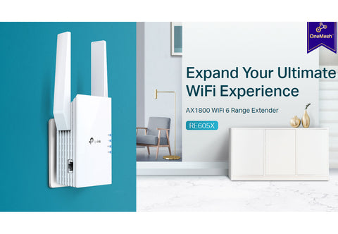 RE605X, AX1800 Wi-Fi Range Extender