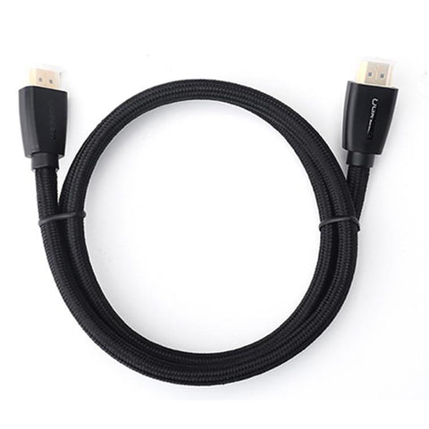 Ugreen câble cordon adaptateur prise Rallonge HDMI (femelle) - HDMI (mâle)  4K 10,2 Gbps 340 Mhz audio ethernet 0,5 m noir (HD107 10140)