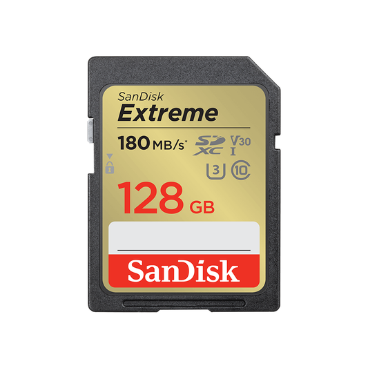 SanDisk Extreme SD Card 64GB SDXC UHS-I Class 10 with 170MB/s Read