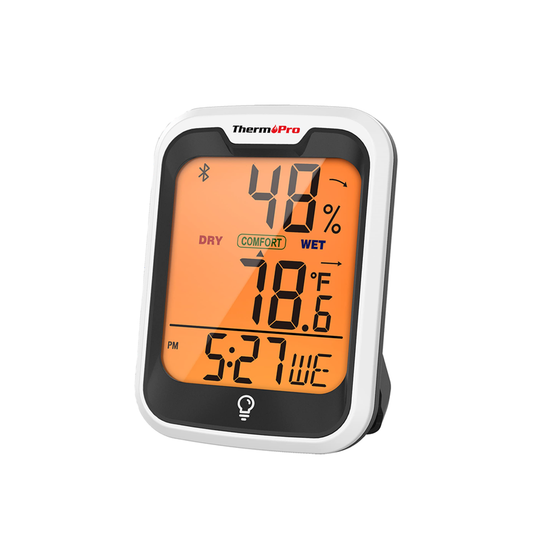 ThermoPro TP280BW 1000ft Home Weather Stations Wireless Indoor Outdoor Thermometer, Indoor Outdoor Weather Station