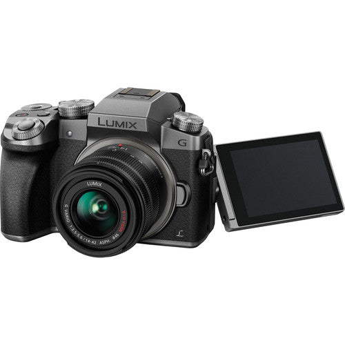 Lumix DMC Mirrorless Camera with 14-42mm Lens Crop – JG Superstore