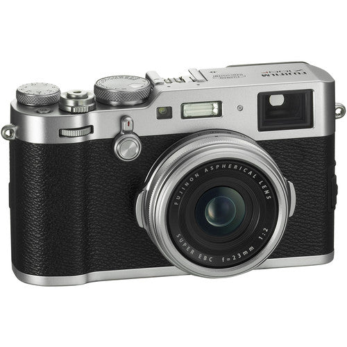 FUJIFILM Digital Camera with 23mm Fixed Lens (SILVER – JG Superstore