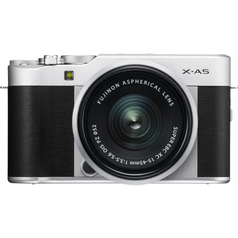 FUJIFILM X-A5 Mirrorless Camera with 15-45mm Lens (Brown) – JG