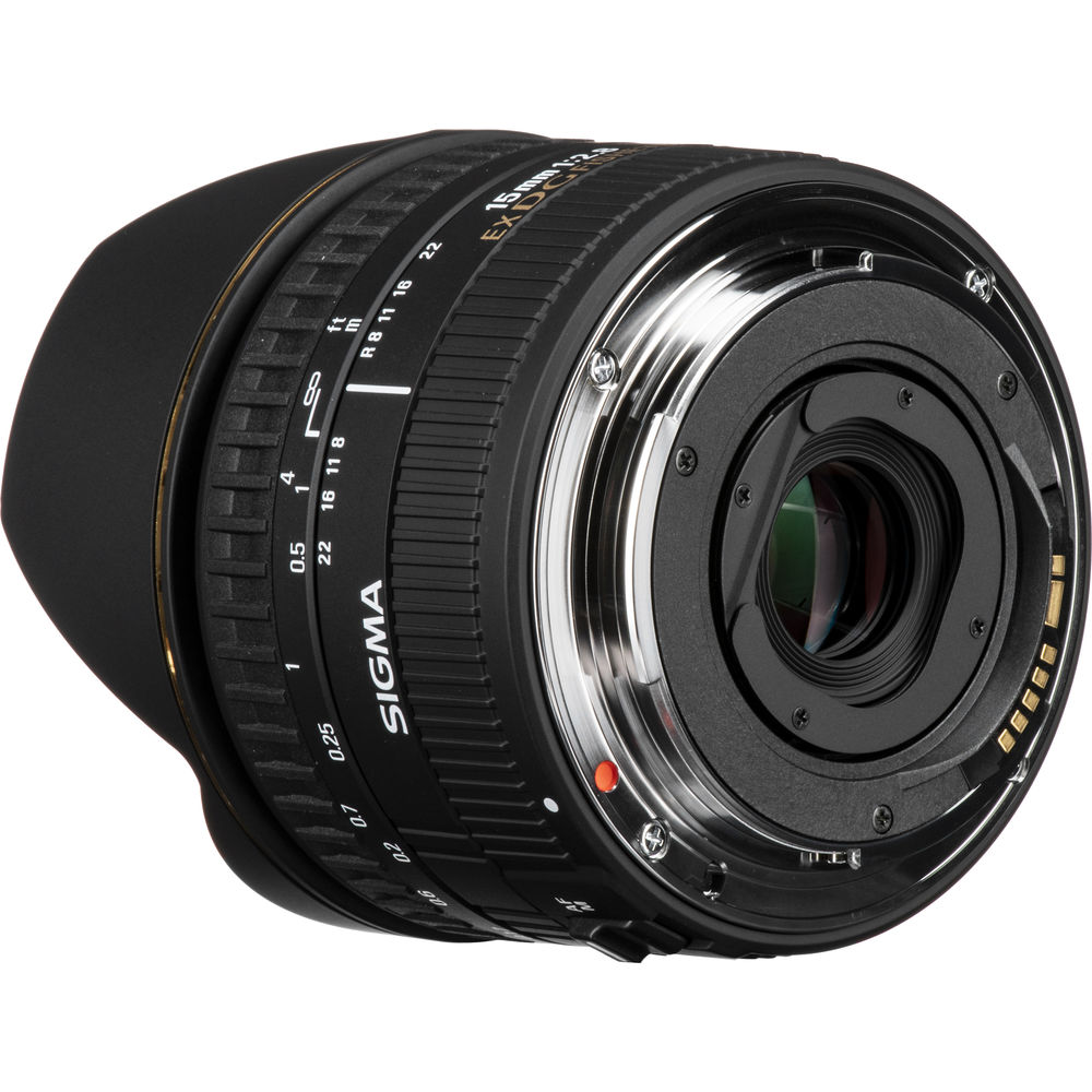 Sigma 15mm f/2.8 Full-Frame Format EX DG Diagonal Fisheye Lens for