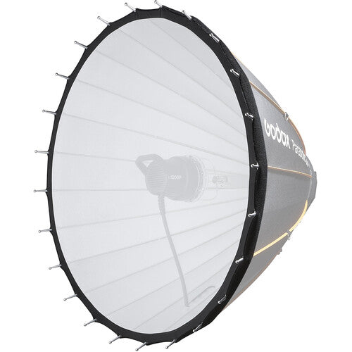Godox P120L 120cm Deep Parabolic Softbox with Bowens Mount Adapter Ring for  Aputure COB 120D 120t Godox AD600B AD600BM Flashpoint XPLOR 600 and Other