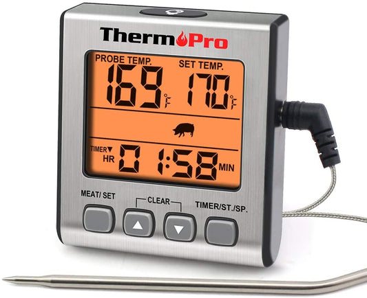 ThermoPro TP19H Digital Meat Thermometer for Cooking with Ambidextrous –  Youngevity Services LLC