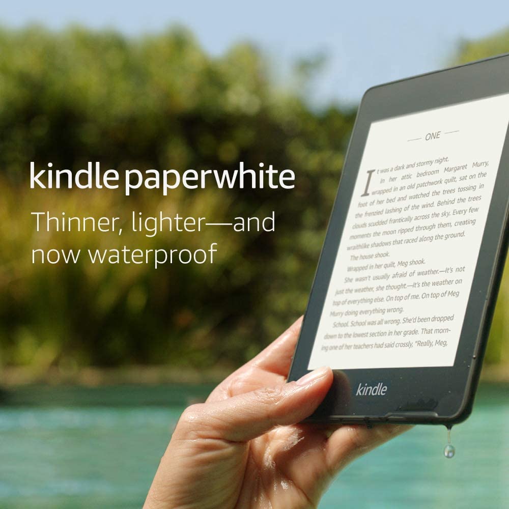 Amazon Kindle Paperwhite - White 6" with Built-in Light, Wi-F Superstore