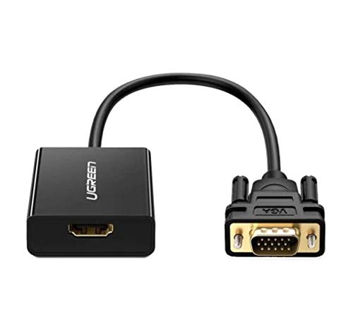 Fotoelektrisch Streng Absorberend UGREEN VGA Male to HDMI Female with Audio and Micro USB 1080P 60Hz for – JG  Superstore