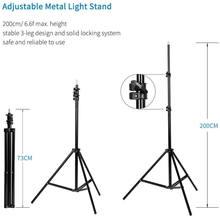 Pxel LS-SB Softbox Lighting Bi-Color Dimmable LED Photography Studio L – JG  Superstore