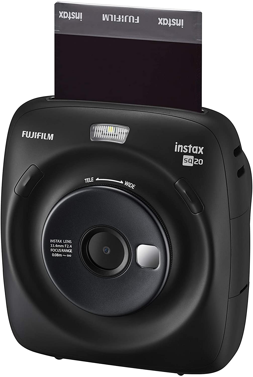 Pakket Voorafgaan deze Fujifilm Instax Square SQ20 Instant Camera Black and Beige – JG Superstore