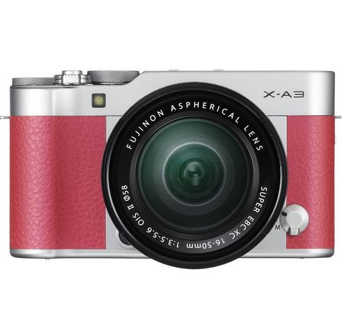 FUJIFILM X-A5 Mirrorless Camera with 15-45mm Lens (Pink) – JG