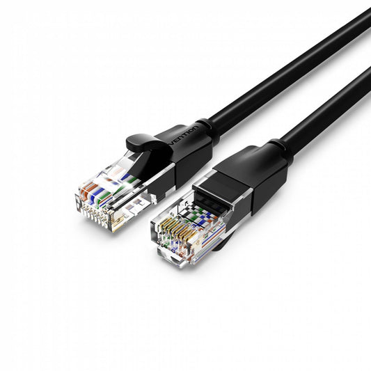 Coupleur RJ45 - 10 pièces - Vention IPVB0-10 RJ45 Connecteur Cat.6 FTP  Keystone Jack Coupleur pour Extension de Câble Réseau Noir