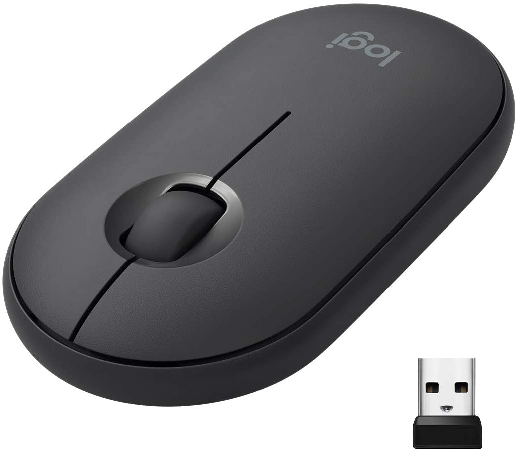 Logitech M350 Pebble Wireless Mouse with Bluetooth USB Slim – Superstore