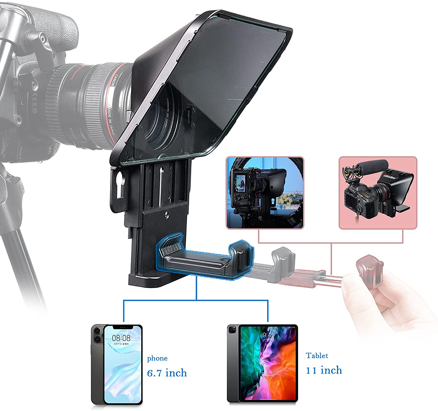 tablet mount for dslr camera