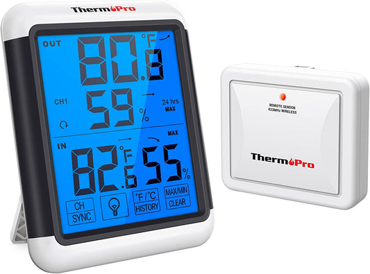  MS6508 Digital Temperature Humidity Meter, Akozon Digital  Psychrometer Thermometer Hygrometer Humidity Monitor with Temperature Gauge  Meter with Dew Point Wet Bulb Temperature : Appliances