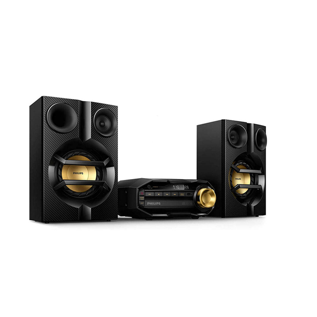 PHILIPS FX10 Mini Hi-Fi 2-Way Bluetooth Wireless Stereo System with Du – JG  Superstore