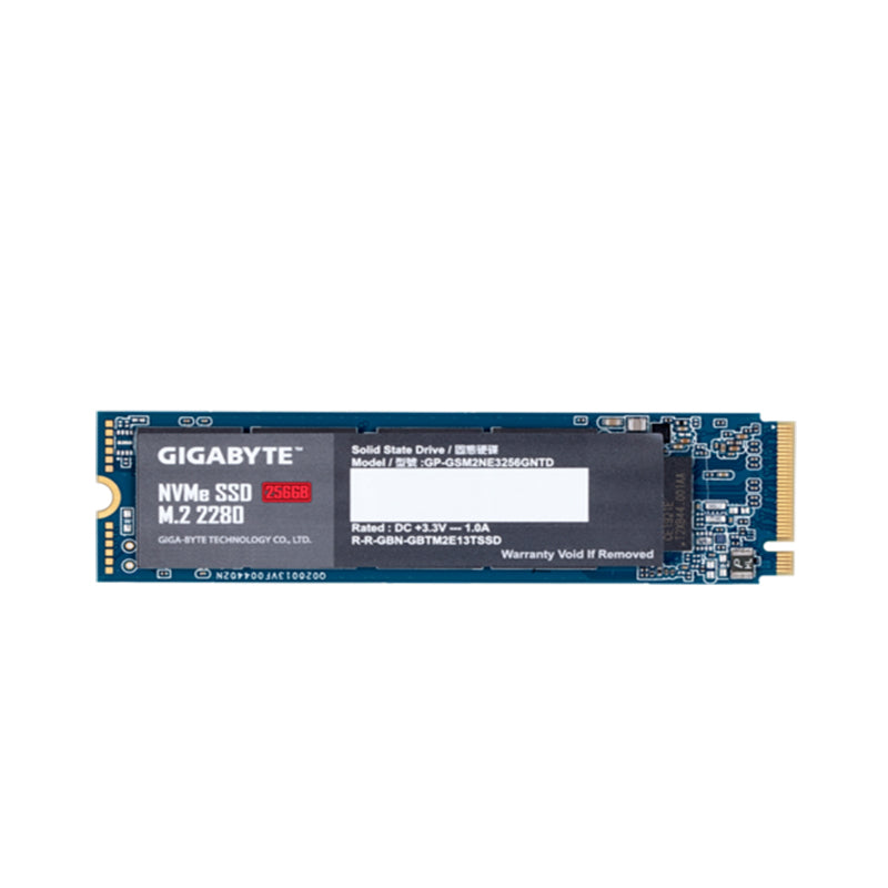 GIGABYTE 256GB M.2 SSD Storage Solid State Drive with 1.7GB/s – JG