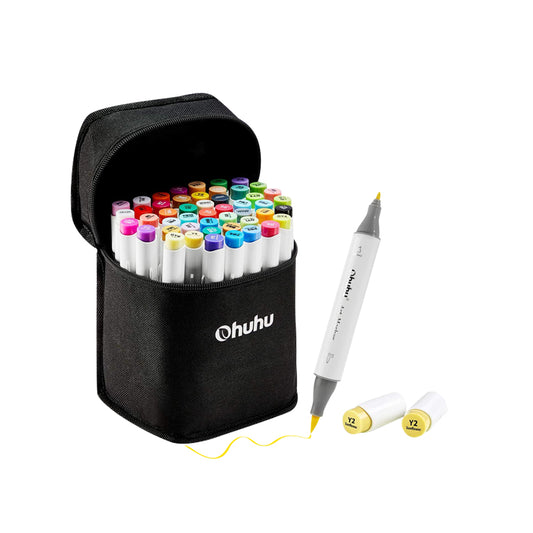 Ohuhu Honolulu V340 Individual Marker , Brush & Chisel – ohuhu