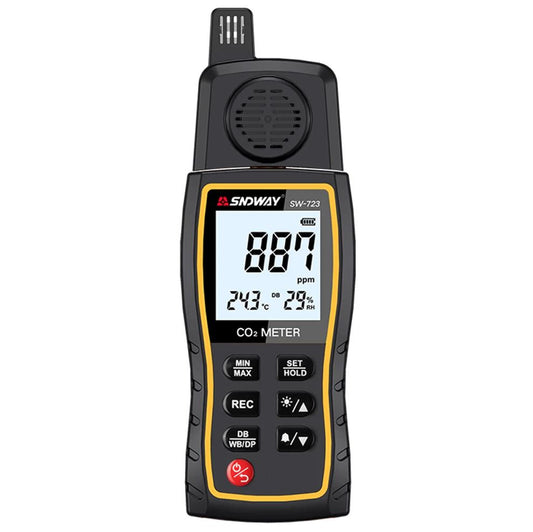 SW-572 LCD Thermometer Handheld Digital Temperature Detector Hygrometer  Humidity Monitor Mitor Gauge