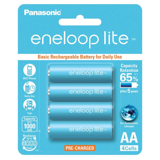 Panasonic Eneloop Smart & Quick charger K-KJ55MC40T2 AA with 3-color L – JG  Superstore