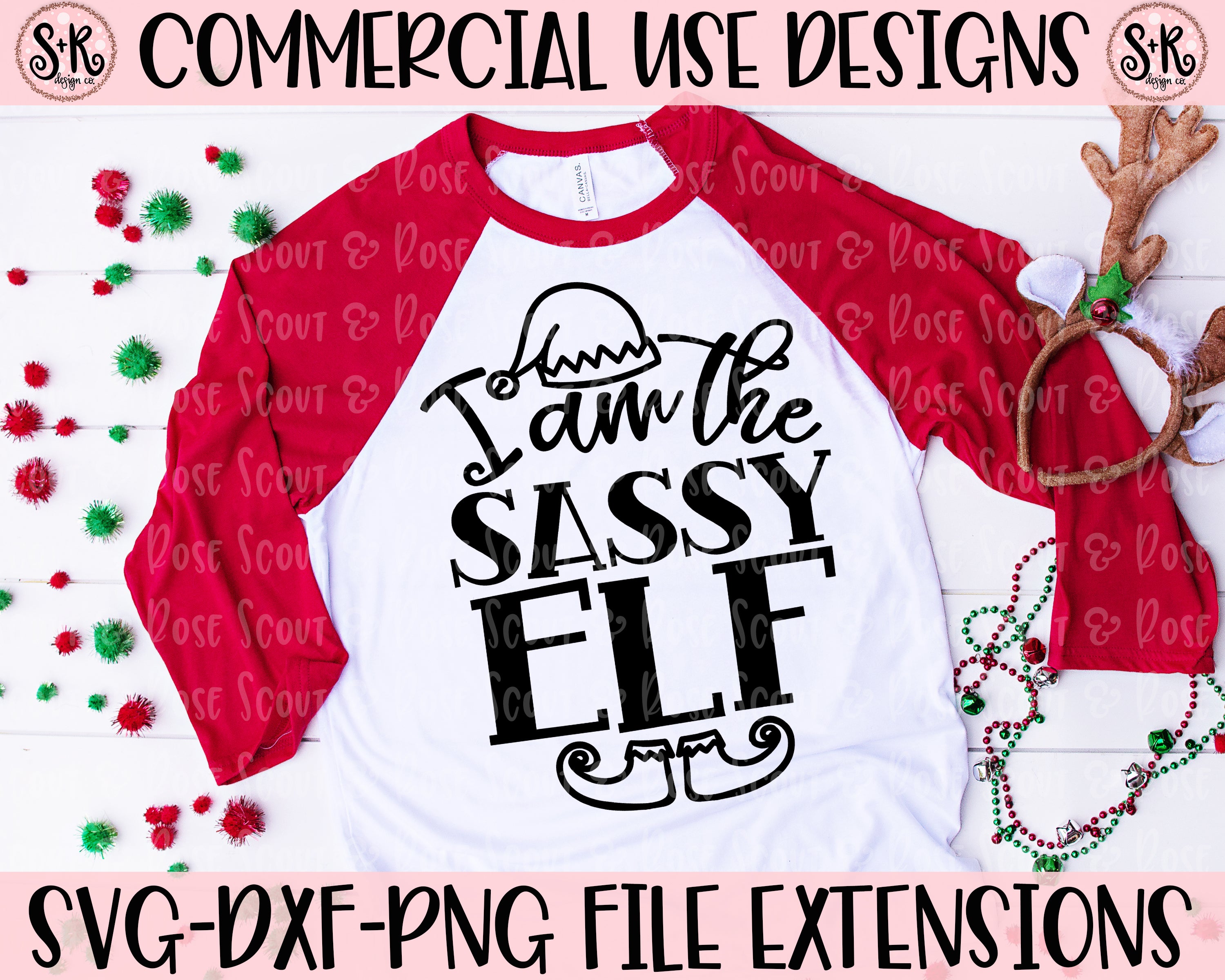 Download Sassy Elf Svg Dxf Png 2019 Scout And Rose Design Co