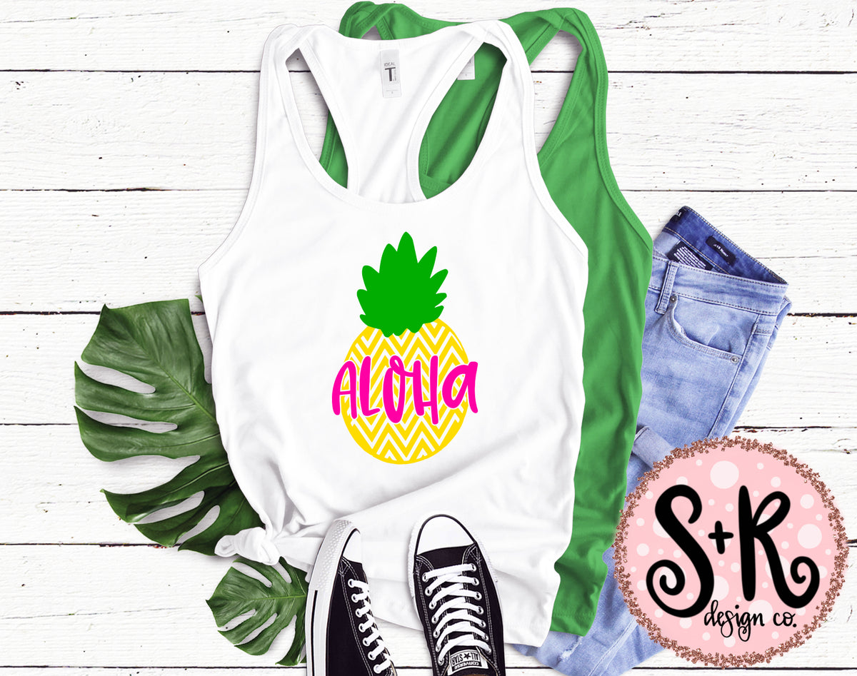 Download Aloha Summer Pineapple SVG DXF PNG (2019) - Scout and Rose ...