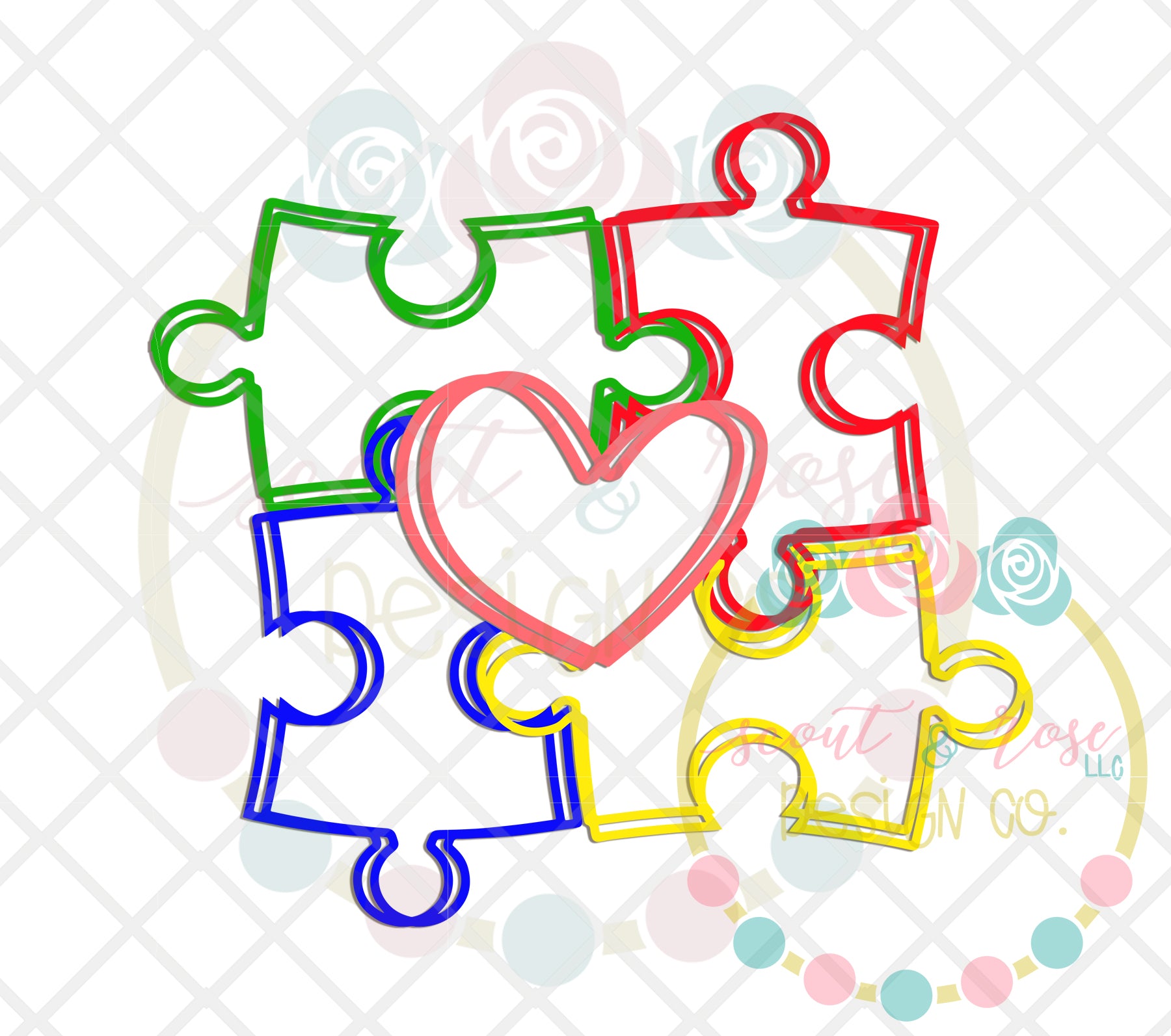 Free Free Autism Heart Puzzle Svg 466 SVG PNG EPS DXF File